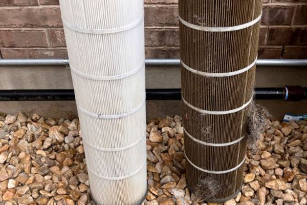 Filter cleaning